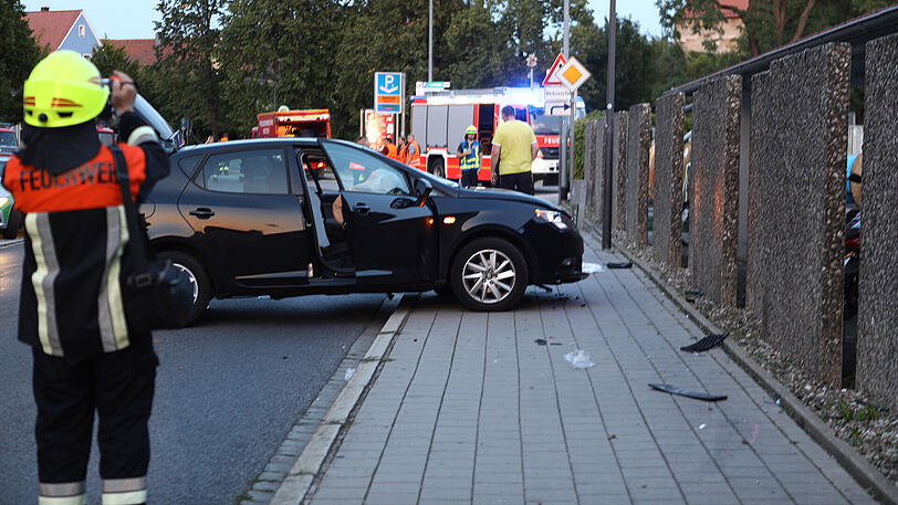 Der Pkw kam von der Straße ab und erfasste eine Familie auf dem Gehsteig. Zuvor wurde der Fahrer von einer Biene gestochen.