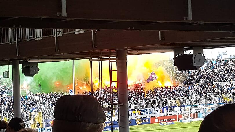 Pyro in der Löwenkurve.