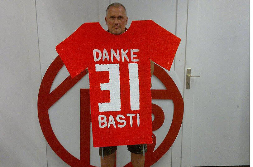 Die geplante Choreo für Bastian Schweinsteiger wurde verboten.