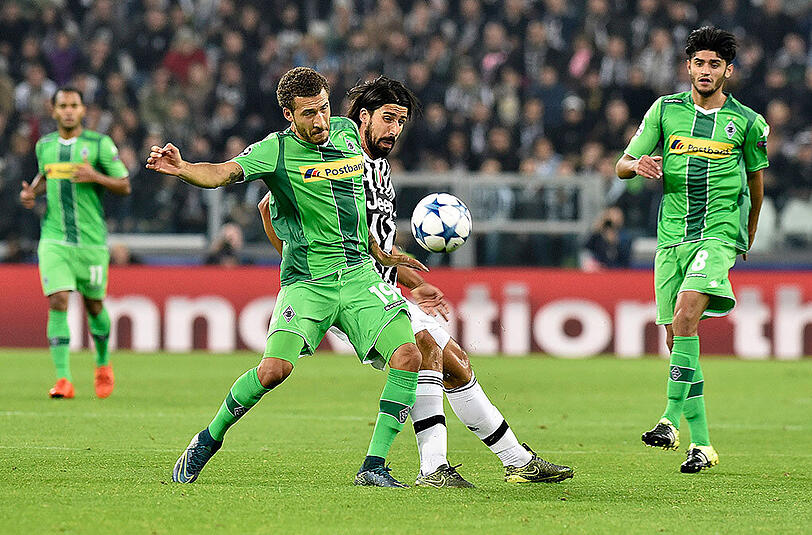 Beim 0:0 im Hinspiel war er noch dabei, jetzt fehlt Nationalspieler Sami Khedira seinem Klub Juventus Turin im Spiel bei Borussia Mönchengladbach wegen einer leichten Zerrung.