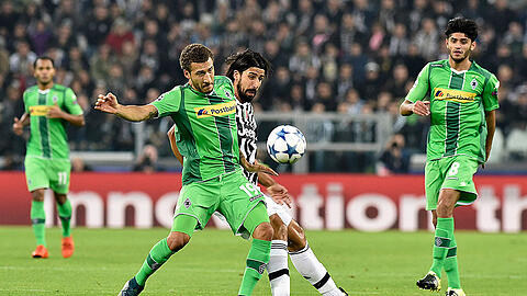 Beim 0:0 im Hinspiel war er noch dabei, jetzt fehlt Nationalspieler Sami Khedira seinem Klub Juventus Turin im Spiel bei Borussia Mönchengladbach wegen einer leichten Zerrung.