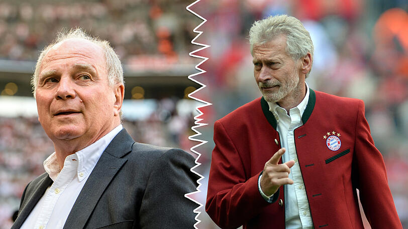 Uli Hoeneß und Paul Breitner haben sich zuletzt entfremdet.