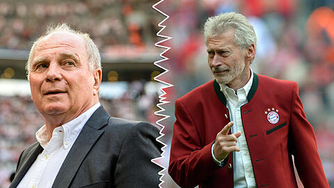 Uli Hoeneß und Paul Breitner haben sich zuletzt entfremdet.