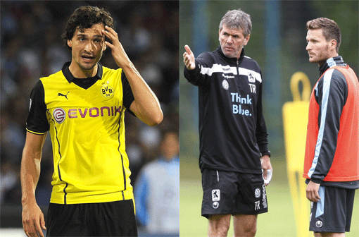 Die heimlichen Chefs:
Benny Lauth und Mats Hummels: Bei den Löwen ist zwar Gui Vallori Kapitän, doch die größte Bezugsperson für Trainer Funkel ist Lauth. In Dortmund nennen Mitspieler Hummels &bdquo;Klassensprecher&ldquo;. Sein Wort hat Gewicht.