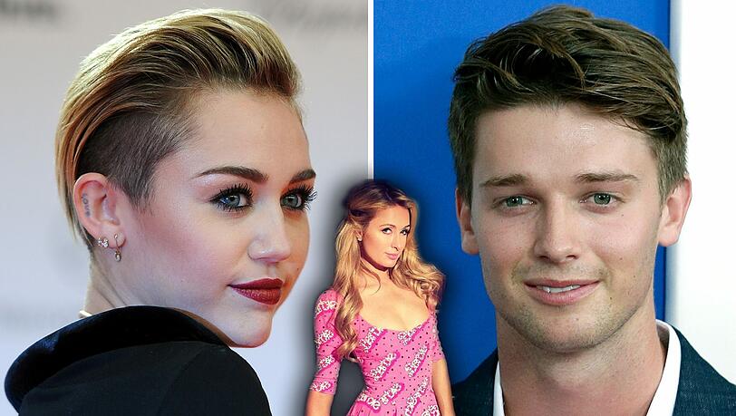 Haben sich Miley Cyrus, Paris Hilton und Patrick Schwarzenegger nach einer wilden Knutscherei in einem Nachtclub in Miami ein Bett geteilt? Haben sich Miley Cyrus, Paris Hilton und Patrick Schwarzenegger nach einer wilden Knutscherei in einem Nachtclub in Miami ein Bett geteilt?