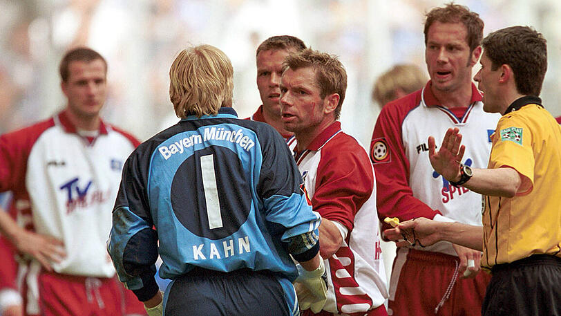 Der heutige HSV-Coach Bernd Hollerbach war damals noch im Trikot mit von der Partie.