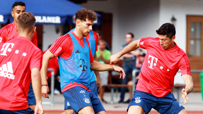 Die Bayern-Stars mussten im Trainigslager am Tegernsee ordentlich schwitzen