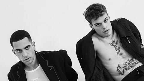 Mahmood (l.) und Blanco treten beim ESC für Italien an.