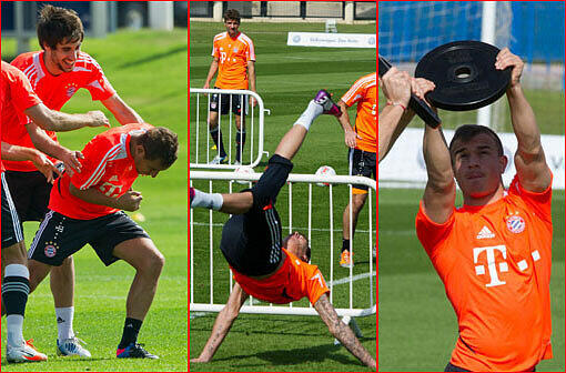 Tag 5 im Trainingslager des FC Bayern: Die Bilder aus Doha/Katar