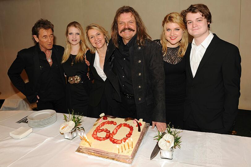 Peter Maffay, Julia Mandoki, Eva und Leslie Mandoki, Lara Mandoki, Gabor Mandoki