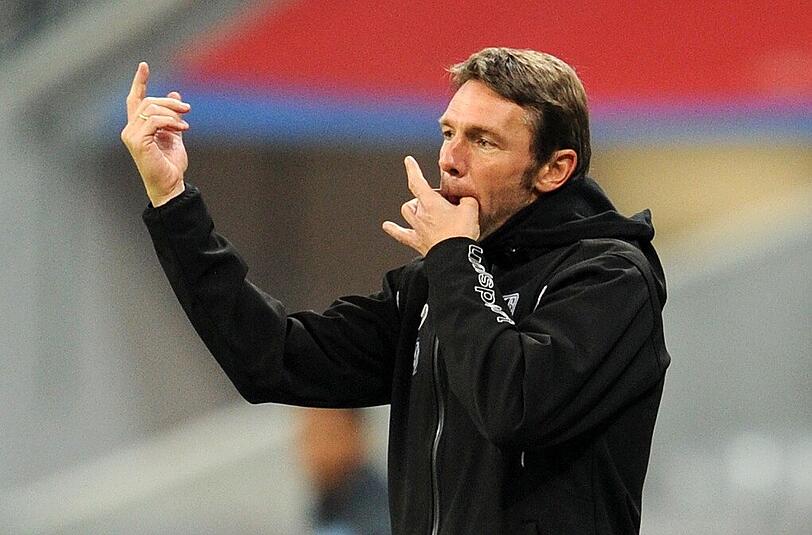 Löwen-Trainer Markus von Ahlen.
