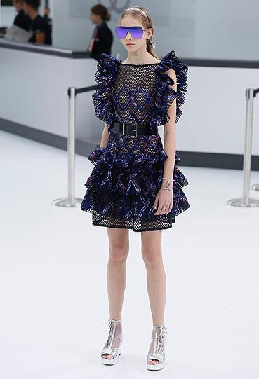 Chanel präsentiert seine neueste Kollektion in Paris