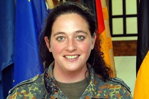 Melanie Kaufmann, Soldatin bei der Bundeswehr
