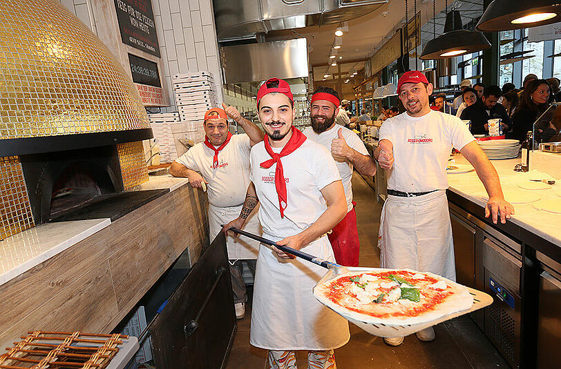 1: Das Goldstück der neuen Schranne: Pizzeria Rossopomodoro.