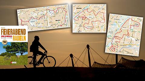Auch in der Stadt gibt's einige schöne Radl-Routen. Die AZ stellt vier davon vor.