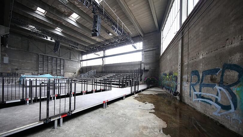 Das einstige Betonwerk wird bald kulturell bespielt. Das einstige Betonwerk wird bald kulturell bespielt.