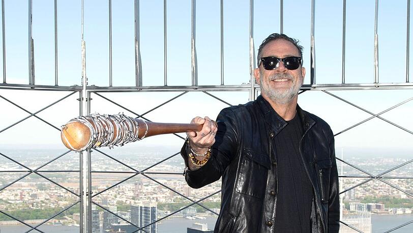 Der Baseballschl&auml;ger ist das Markenzeichen von Jeffrey Dean Morgans Kultrolle als Negan in "The Walking Dead".