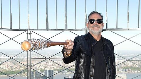 Der Baseballschl&auml;ger ist das Markenzeichen von Jeffrey Dean Morgans Kultrolle als Negan in "The Walking Dead".