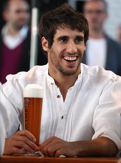 Die Hemdsärmel hochgekrempelt: Javi Martinez.