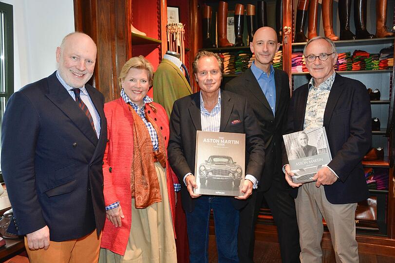 Peter und Brigitte Meier, Hendrik teNeues, Professor Paolo Tumminelli und Dr. Ulrich Bez