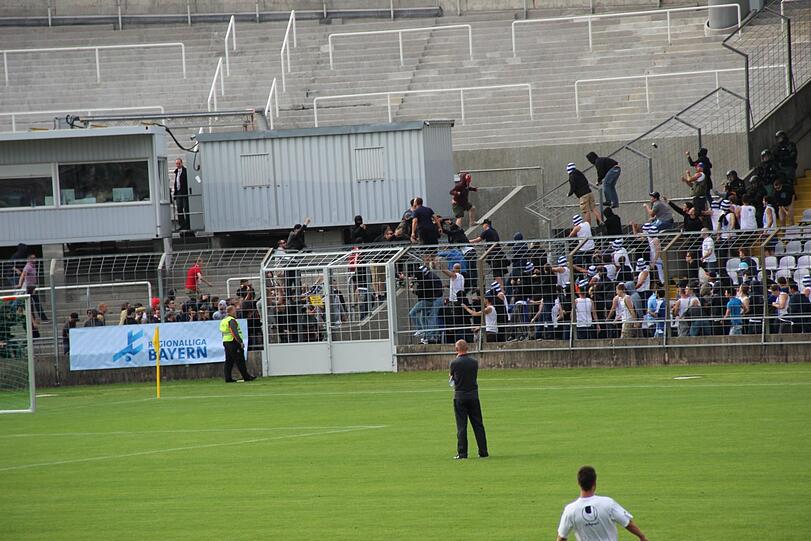 Weitere Bilder vom Amateurderby aus dem Grünwalder Stadion.