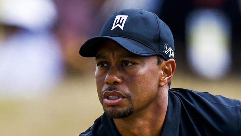 Golfstar Tiger Woods kann weiterhin nur zuschauen.