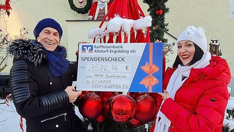 Uwe und Martina Wallner konnten vergangenes Jahr 5.000 Euro sammeln. Uwe und Martina Wallner konnten vergangenes Jahr 5.000 Euro sammeln.