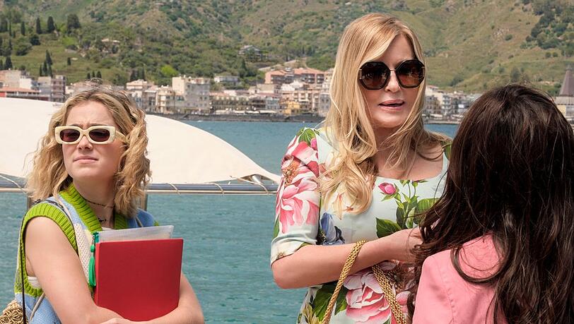 Jennifer Coolidge (r.) war die bisherige Konstante in den beiden "The White Lotus"-Staffeln.