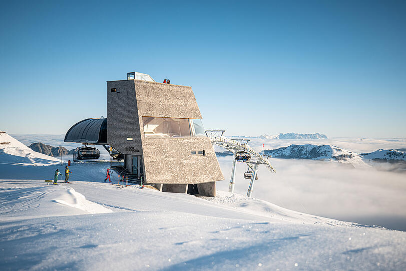 Bergstation der Hornbahn.