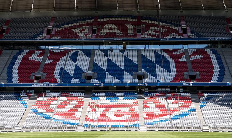 Impressionen der neugestalteten, rot-weißen Allianz Arena. Klicken Sie sich durch die Bilder.