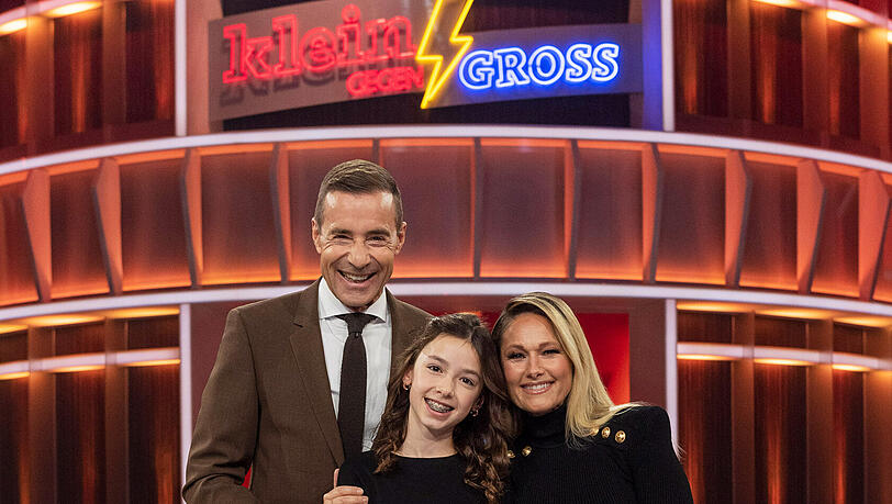 Louise (12) und Helene Fischer duellierten sich bei Moderator Kai Pflaume Louise (12) und Helene Fischer duellierten sich bei Moderator Kai Pflaume