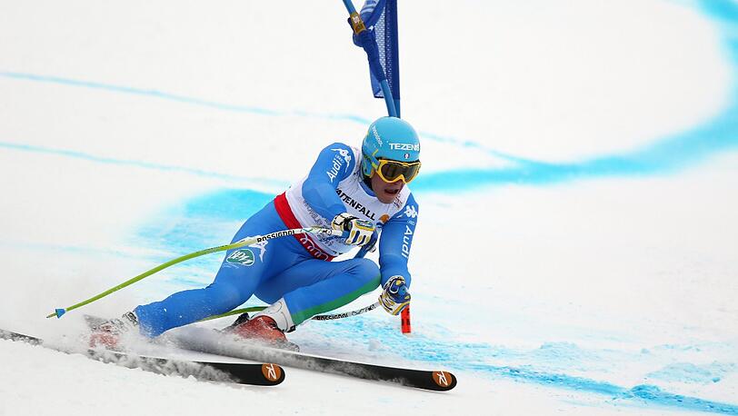 Der Titelverteidiger Christof Innerhofer aus Südtirol...