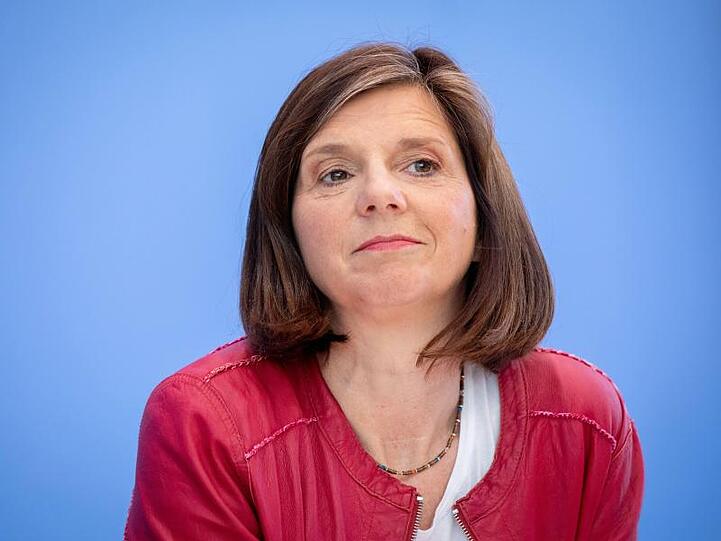Katrin Göring-Eckardt ist von der Özdemir-Kandidatur überrascht, bewertet einen Wettbewerb aber positiv.