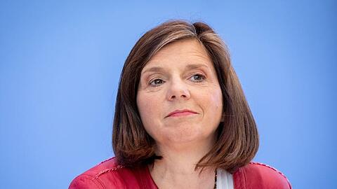 Katrin Göring-Eckardt ist von der Özdemir-Kandidatur überrascht, bewertet einen Wettbewerb aber positiv.
