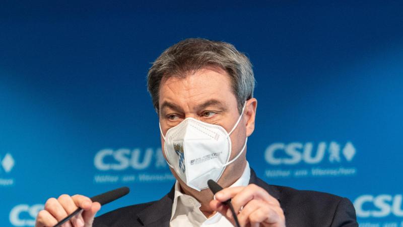 Markus Söder (CSU), Parteivorsitzender und Ministerpräsident von Bayern.