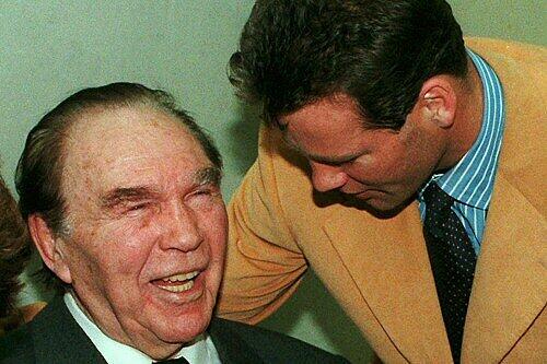 Ein Bild aus alten Zeiten: Henry Maske und Max Schmeling