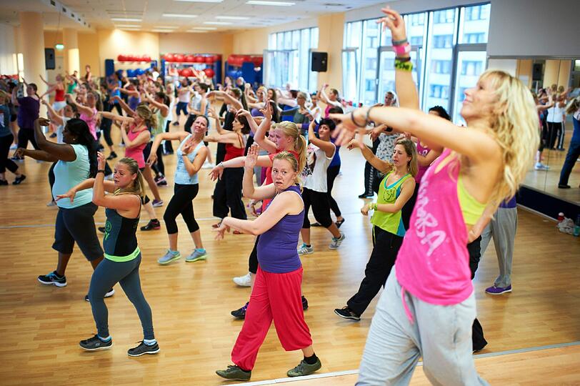 Zumba ist der neue Sport- und Partytrend.