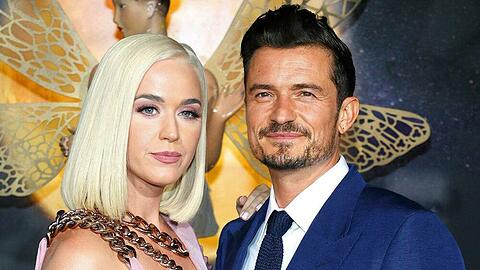 Reisen nach Hause in die USA: die schwangere Katy Perry und Orlando Bloom.