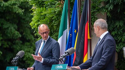 Vertraut darauf, dass Irland einen "realistischen Vorschlag" f&uuml;r den neuen EU-Etat vorlegt: Bundeskanzler Friedrich Merz.