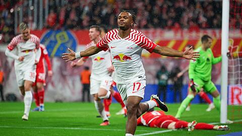 Brachte Leipzig gegen Union in Führung: Lois Openda.
