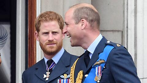 Prinz Harry und Prinz William stehen sich heute nicht mehr nahe.