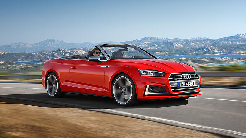 Ein besonders schnittiges Cabrio kommt aus Ingolstadt: der Audi A5 Cabrio.