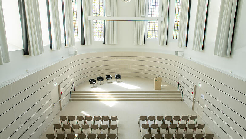 Früher Kirche, jetzt Veranstaltungsraum: der Friedrich-von-Gärtner-Saal im St. Vinzenz Haus.