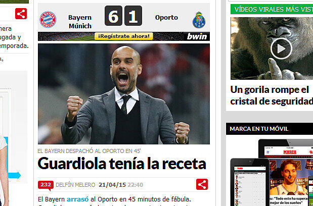 Spanien - Marca: "Guardiola hatte das Rezept"