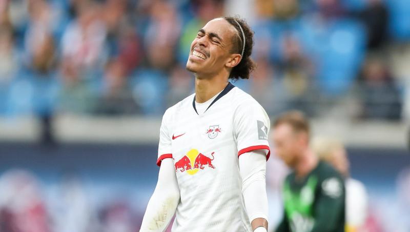 Sieht sich beim Neustart der Bundesliga nicht unter Druck gesetzt: Yussuf Poulsen von RB Leipzig. Sieht sich beim Neustart der Bundesliga nicht unter Druck gesetzt: Yussuf Poulsen von RB Leipzig.