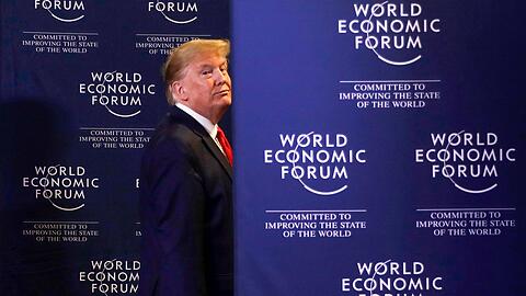 In seiner ersten Amtszeit nahm Trump als erster US-Präsident am WEF teil. (Archivbild)