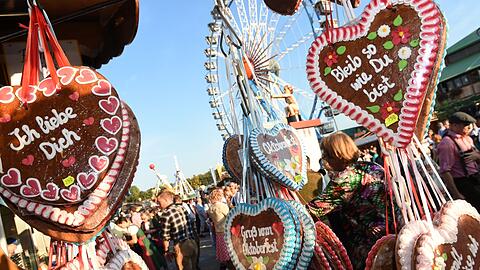 Für den Start in die Wiesn ist bestes Wetter vorhergesagt. (Archivbild)