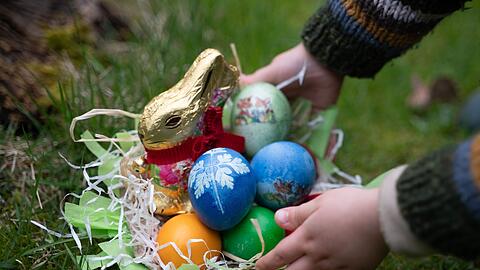 Vor Ostern ist die Nachfrage nach H&uuml;hnereiern besonders hoch. (Symbolbild)
