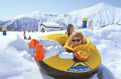 Snowtubing macht einen Riesenspaß