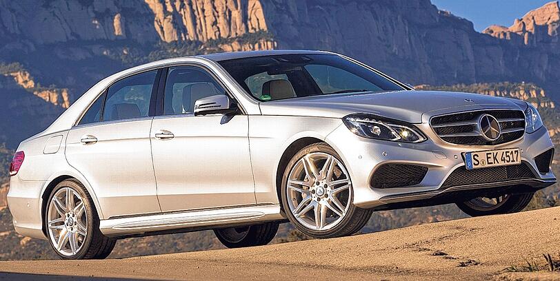 Eleganz und Souveränität in Blech gepresst. Am optischen Auftritt der Mercedes E-Klasse gibt&rsquo;s nicht zu kritteln &ndash; die inneren Werte können im AZ-Test auch überzeugen.